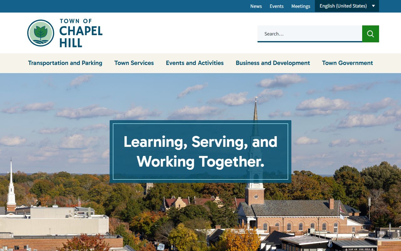 Chapel Hill police blotter town government website
