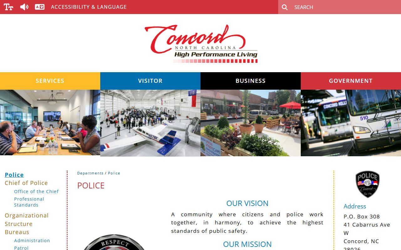 Concord Police Department police blotter