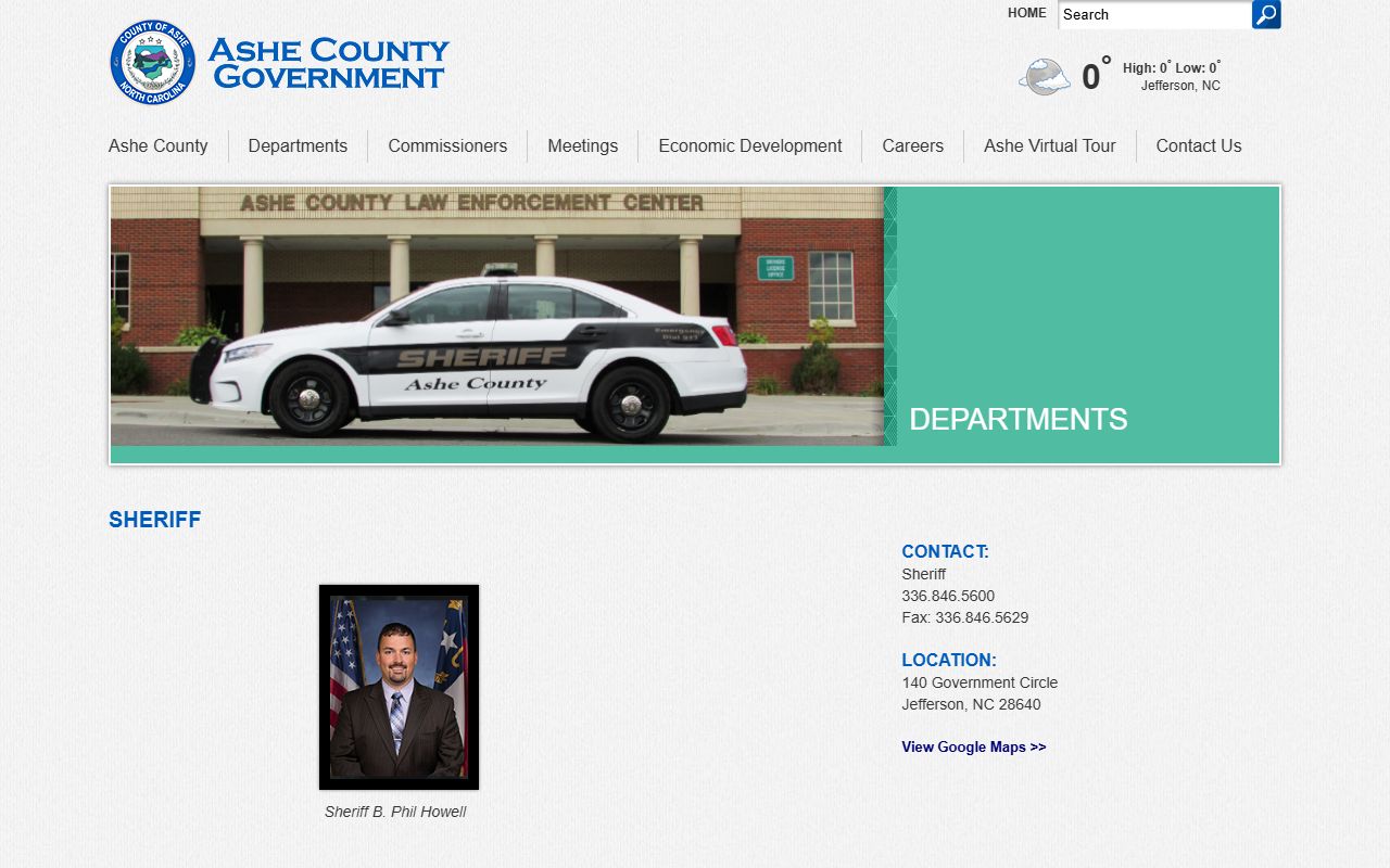 Ashe County Sheriff's Office police blotter and arrest records