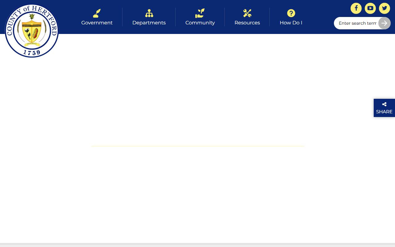 Hertford County police blotter government website
