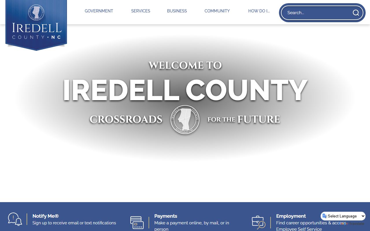 Iredell County police blotter government website