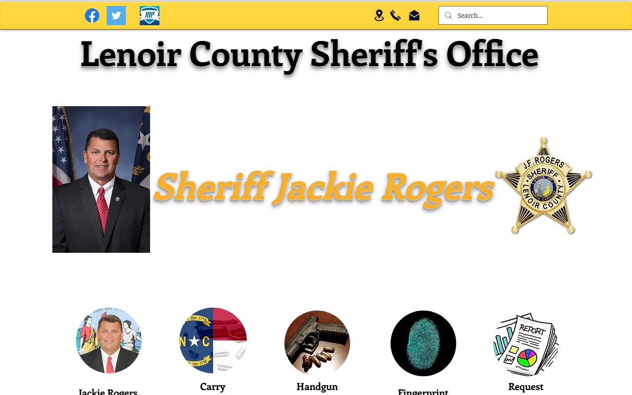 Lenoir County police blotter Sheriff's Office website