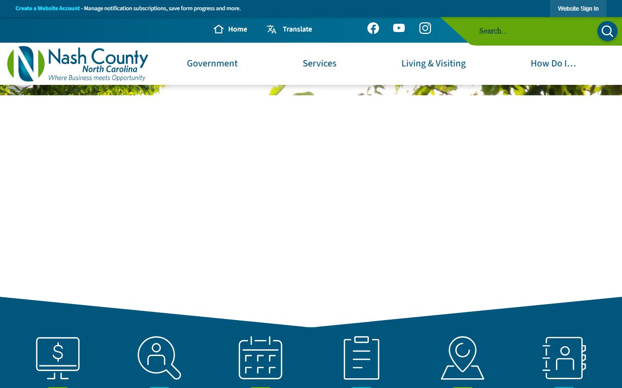 Nash County police blotter government website