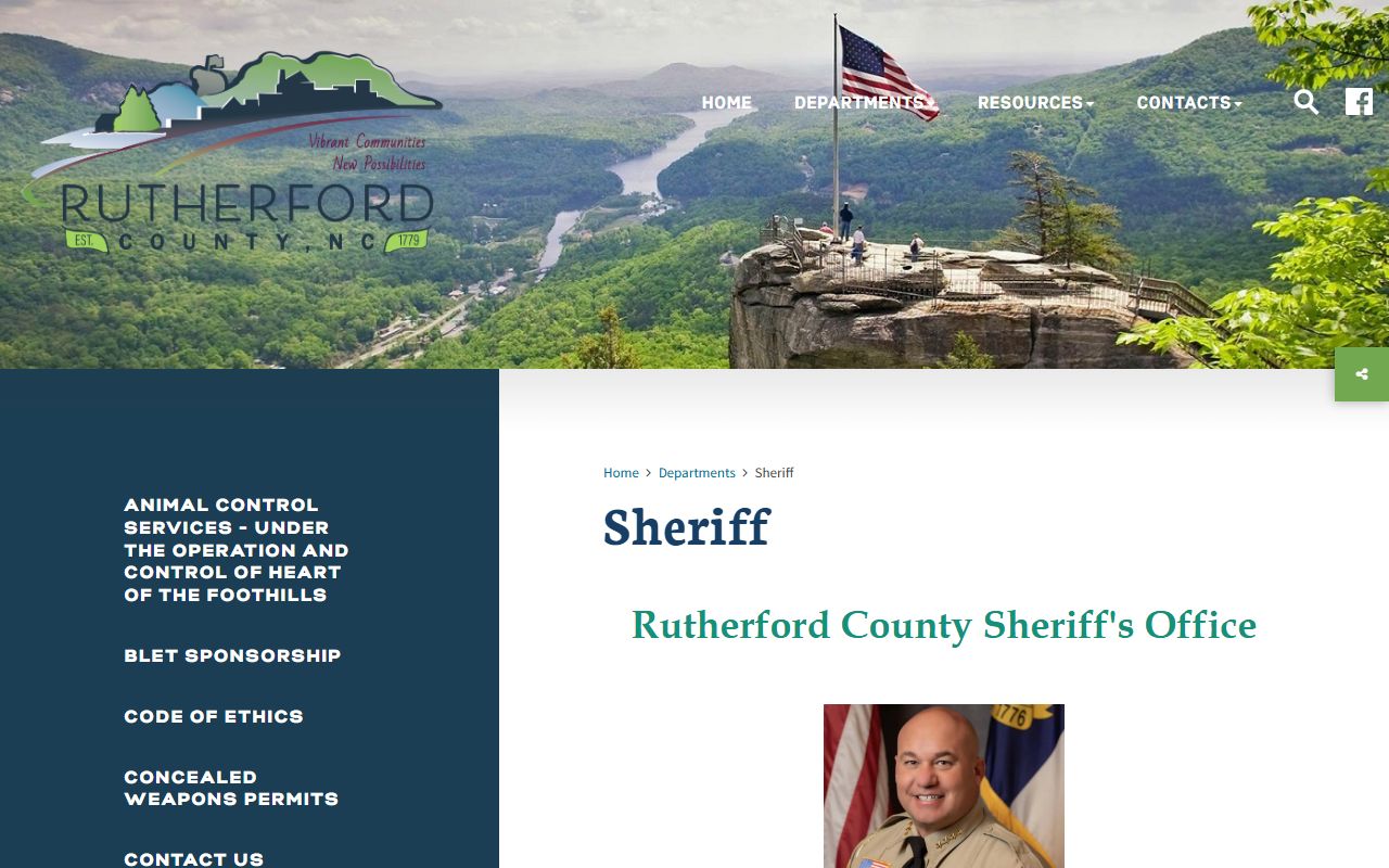 Rutherford County Sheriff police blotter office